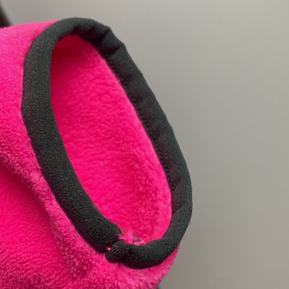 Emily B Long Sleeve Teddy Bear Fleece Pink & Black Sweater Activewear Sz Large - Picture 13 of 17